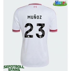 Liverpool Victor Munoz #23 Bortatröja 2026-27 Kortärmad